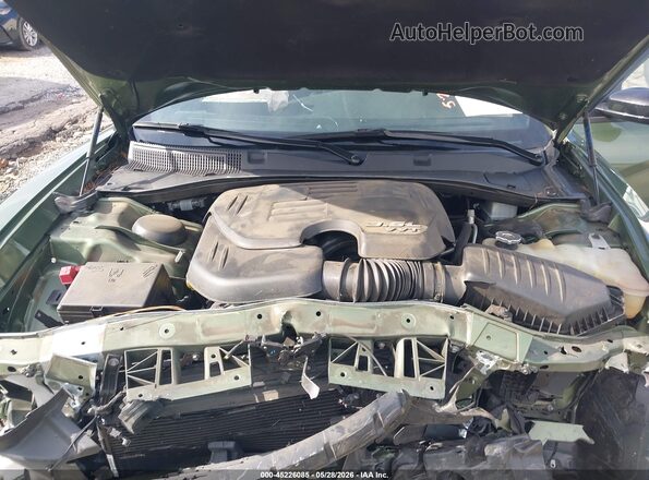 2C3CDXBG8PH674265 2023 DODGE CHARGER Green Widok z tyłu