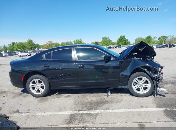 2C3CDXBG9JH144961 2018 DODGE CHARGER Black Панорамний вид салону 360°