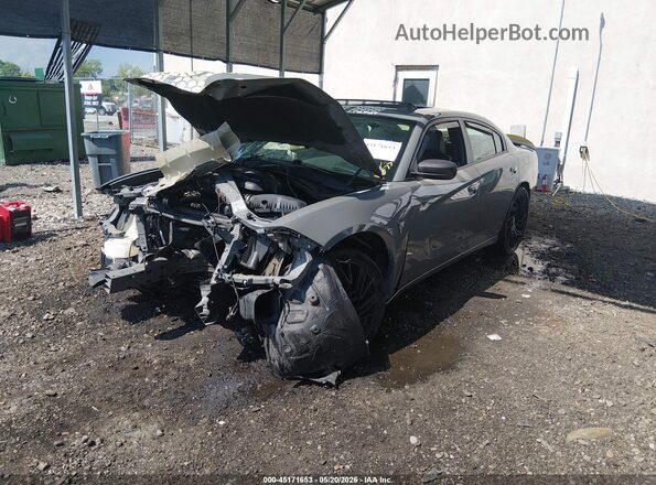 2C3CDXBG9KH653286 2019 DODGE CHARGER Gray Przód lewy