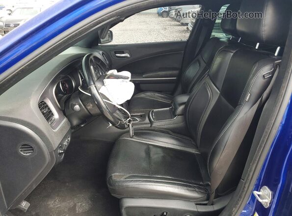 2C3CDXBG9LH119528 2020 DODGE CHARGER Blue წინა სალონის ხედი
