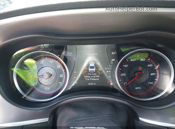 2C3CDXBG9LH126592 2020 DODGE CHARGER White Vista de los asientos traseros