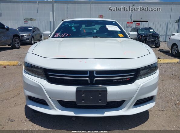 2C3CDXBG9LH126592 2020 DODGE CHARGER White Vista del cuadro de instrumentos