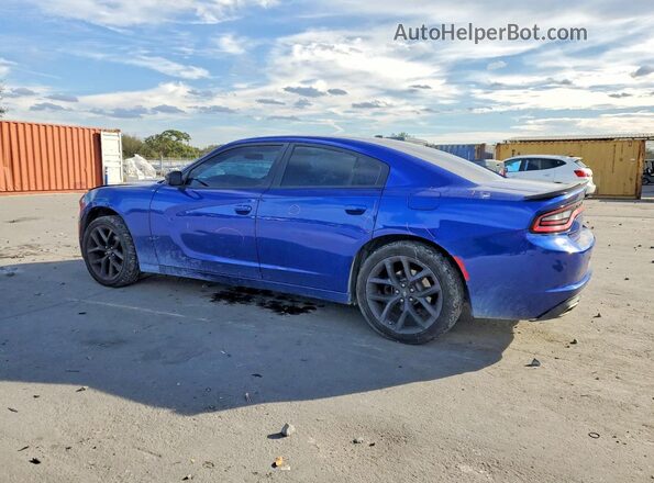 2C3CDXBG9LH150553 2020 DODGE CHARGER Blue უკანა მარცხენა