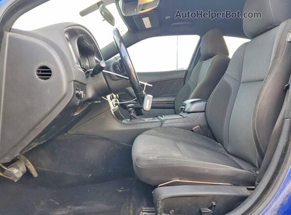 2C3CDXBG9LH150553 2020 DODGE CHARGER Blue წინა სალონის ხედი