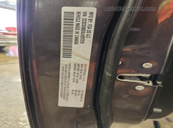 2C3CDXBG9LH207270 2020 DODGE CHARGER Charcoal VIN კოდის სტიკერის ხედი