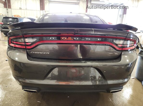 2C3CDXBG9LH207270 2020 DODGE CHARGER Charcoal უკანა ხედი