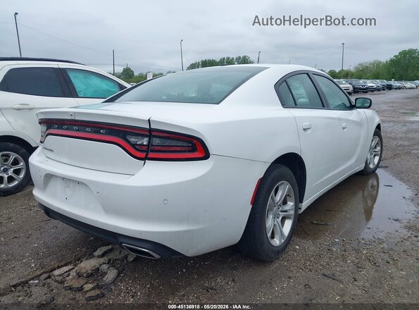 2C3CDXBG9MH514973 2021 DODGE CHARGER White Trasero derecho