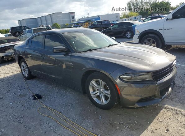 2C3CDXBG9MH628181 2021 DODGE CHARGER Gray წინა მარჯვენა