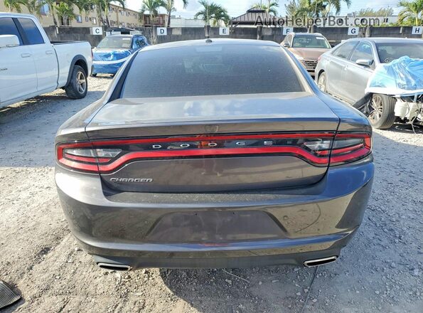 2C3CDXBG9MH628181 2021 DODGE CHARGER Gray უკანა ხედი