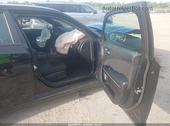 2C3CDXBG9PH587815 2023 DODGE CHARGER Black Widok wnętrza z przodu