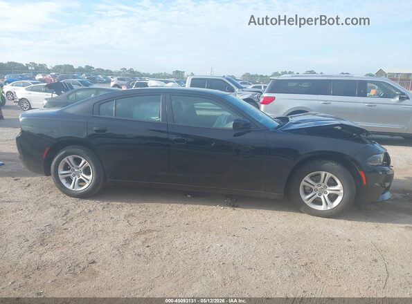 2C3CDXBG9PH587815 2023 DODGE CHARGER Black Widok zestawu wskaźników
