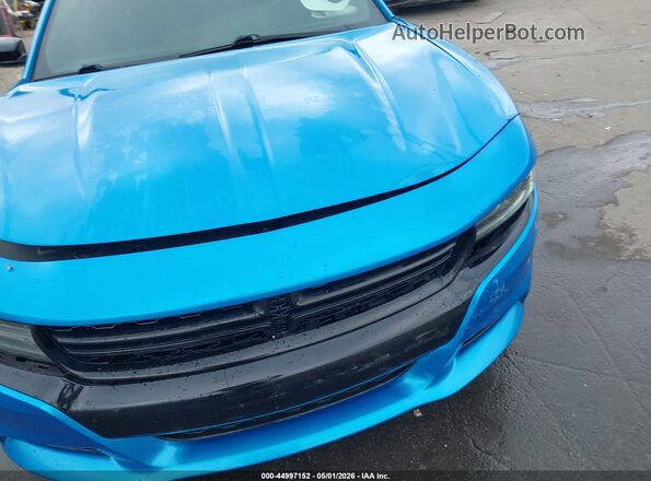 2C3CDXBGXKH700602 2019 DODGE CHARGER Синий 