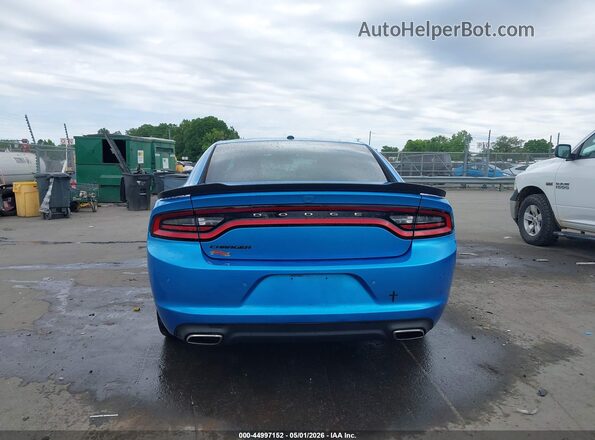 2C3CDXBGXKH700602 2019 DODGE CHARGER Синий 