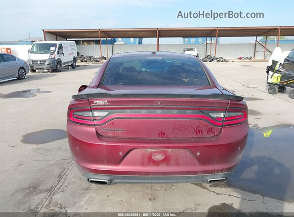 2C3CDXBGXLH219640 2020 DODGE CHARGER Red 
