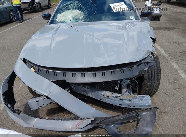 2C3CDXBGXNH264189 2022 DODGE CHARGER Gray Vista frontal