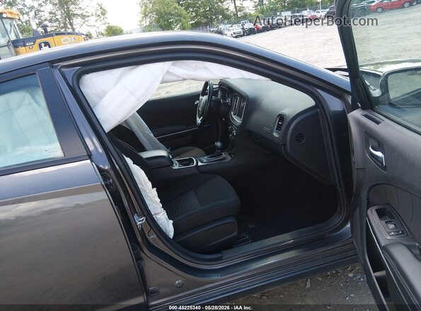 2C3CDXBGXPH531463 2023 DODGE CHARGER Gray Вид салону спереду