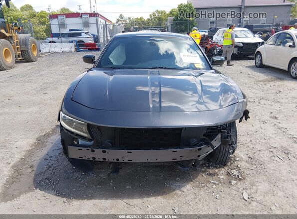 2C3CDXBGXPH531463 2023 DODGE CHARGER Gray Вид задньої частини салону
