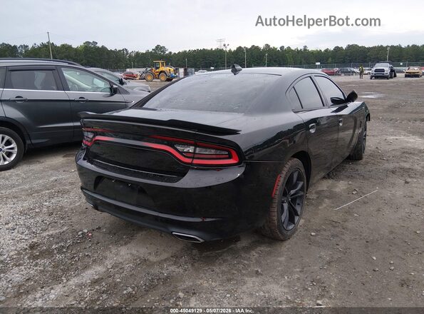 2C3CDXCT0GH258299 2016 DODGE CHARGER Black Tył prawy