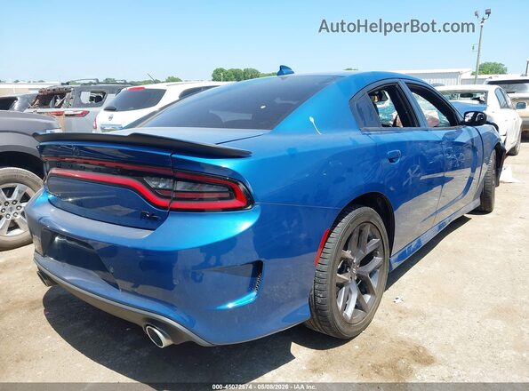 2C3CDXCT0PH505658 2023 DODGE CHARGER Blue Rear right