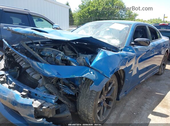 2C3CDXCT0PH505658 2023 DODGE CHARGER Blue Front left