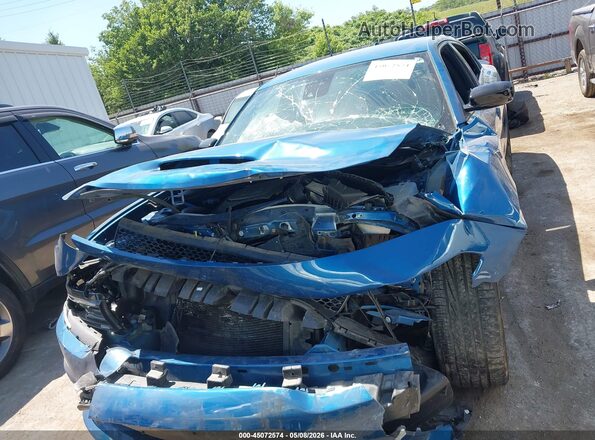 2C3CDXCT0PH505658 2023 DODGE CHARGER Blue Dashboard view