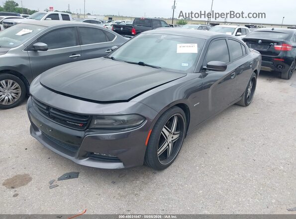 2C3CDXCT1JH139202 2018 DODGE CHARGER Gray 