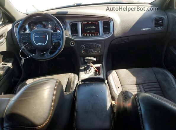 2C3CDXCT1JH157845 2018 DODGE CHARGER Белый Вид панели приборов