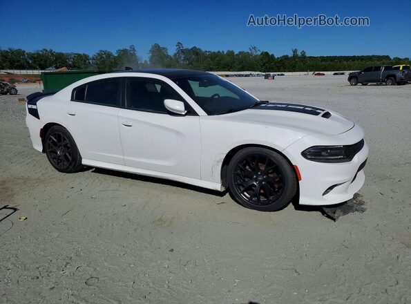 2C3CDXCT1JH157845 2018 DODGE CHARGER Белый Передняя правая четверть