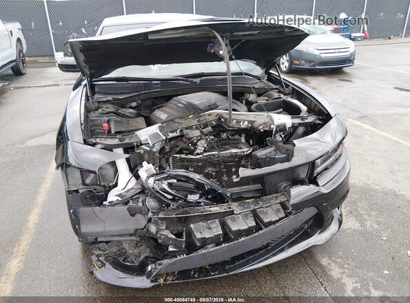 2C3CDXCT1MH587959 2021 DODGE CHARGER Black Widok z przodu