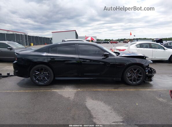 2C3CDXCT1MH587959 2021 DODGE CHARGER Black Widok wnętrza 360 stopni