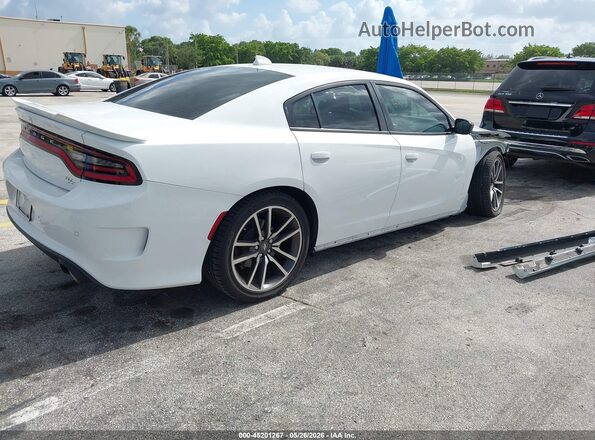 2C3CDXCT2PH699657 2023 DODGE CHARGER White უკანა მარჯვენა