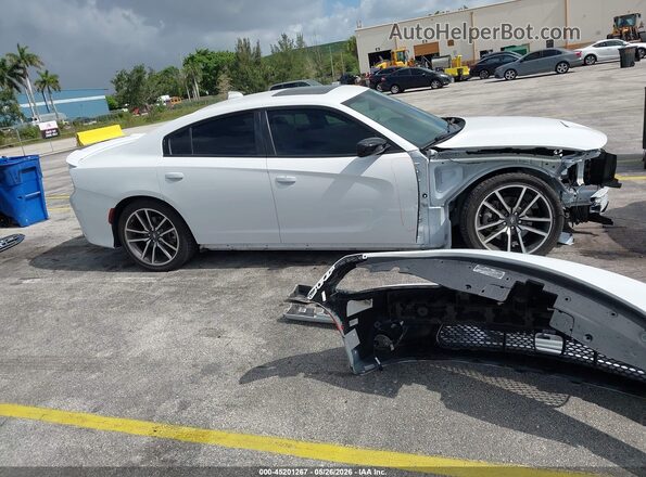 2C3CDXCT2PH699657 2023 DODGE CHARGER White უკანა სალონის ხედი