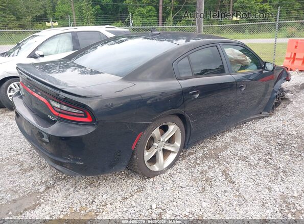 2C3CDXCT3GH350409 2016 DODGE CHARGER Black Trasero derecho