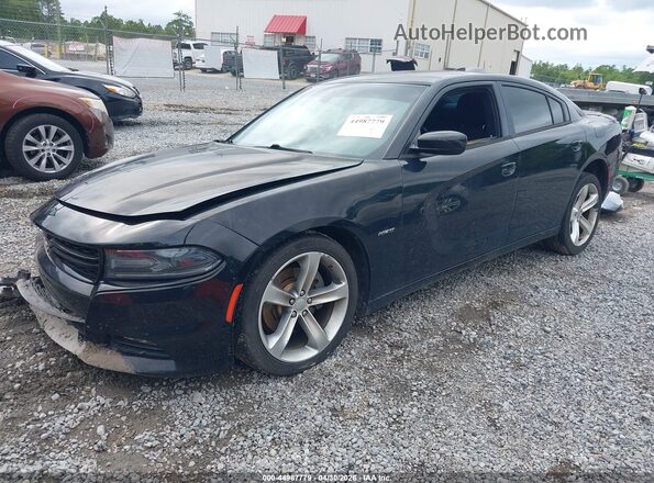 2C3CDXCT3GH350409 2016 DODGE CHARGER Black Vista tres cuartos delantera izquierda