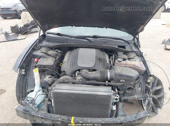 2C3CDXCT3LH190641 2020 DODGE CHARGER Black Вид ззаду