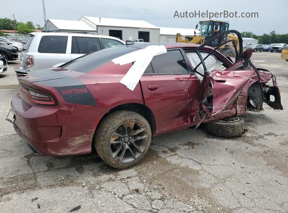 2C3CDXCT3LH208314 2020 DODGE CHARGER Maroon Rear right