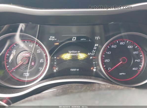 2C3CDXCT4GH104520 2016 DODGE CHARGER Red Вид задніх сидінь