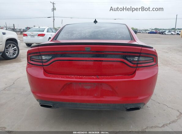 2C3CDXCT4GH104520 2016 DODGE CHARGER Red 