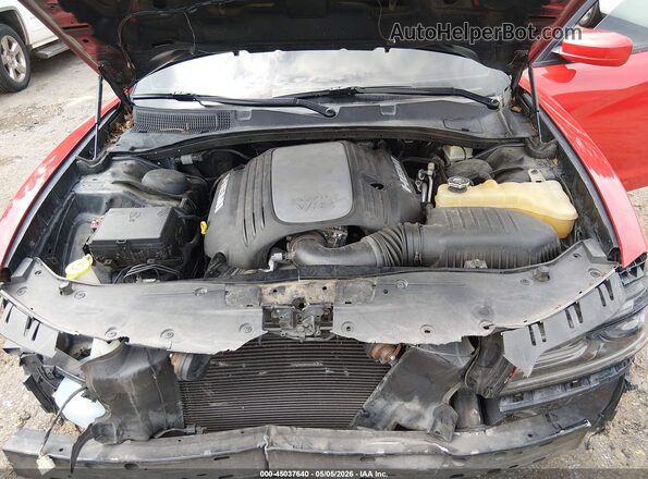2C3CDXCT4GH197118 2016 DODGE CHARGER Red Vista trasera