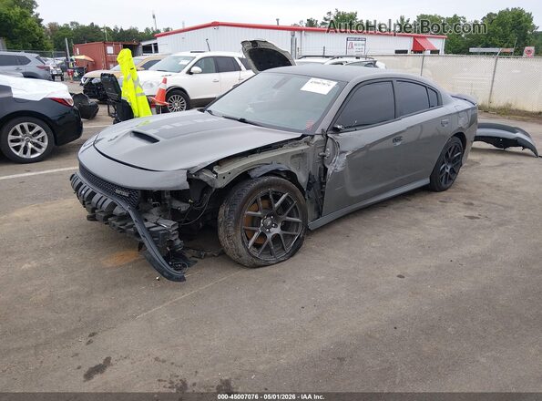 2C3CDXCT4HH642233 2017 DODGE CHARGER Gray Front left