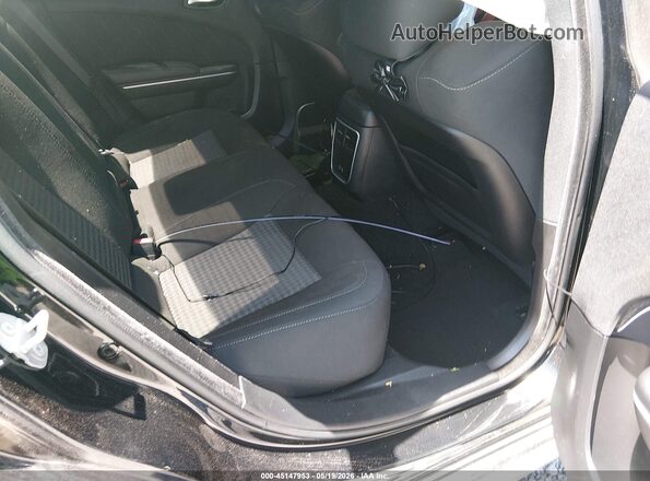 2C3CDXCT4NH138602 2022 DODGE CHARGER Black VIN კოდის სტიკერის ხედი
