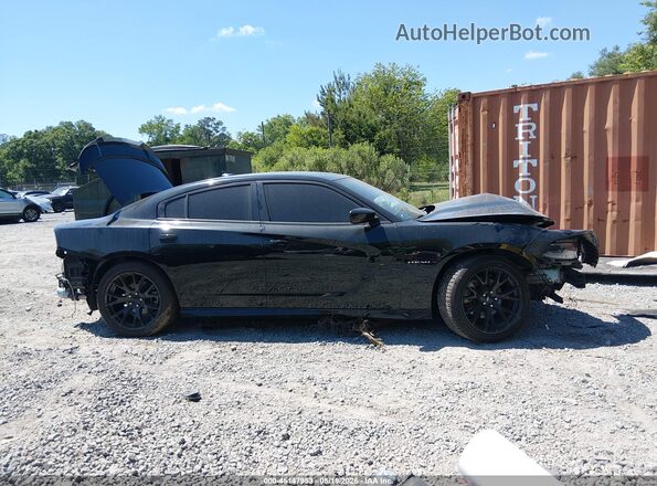 2C3CDXCT4NH138602 2022 DODGE CHARGER Black სალონის 360-გრადუსიანი ხედი