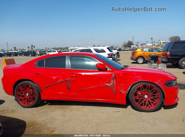 2C3CDXCT5HH510386 2017 DODGE CHARGER Красный Панорамный вид салона 360°