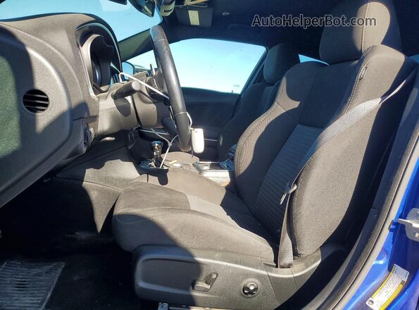 2C3CDXCT5LH154109 2020 DODGE CHARGER Blue Front interior view
