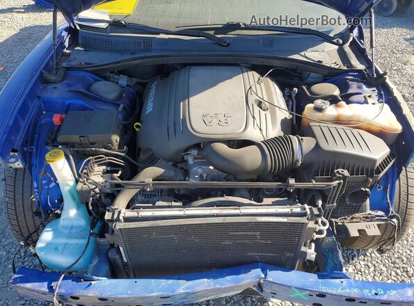 2C3CDXCT5LH154109 2020 DODGE CHARGER Blue Rear interior view