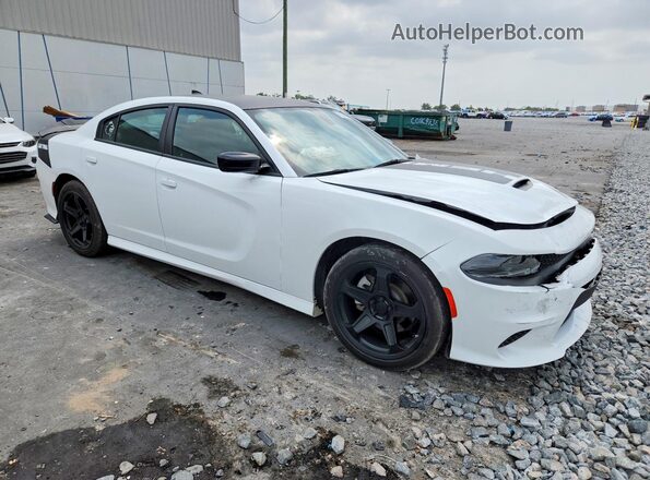 2C3CDXCT5PH581280 2023 DODGE CHARGER Белый Передняя правая четверть