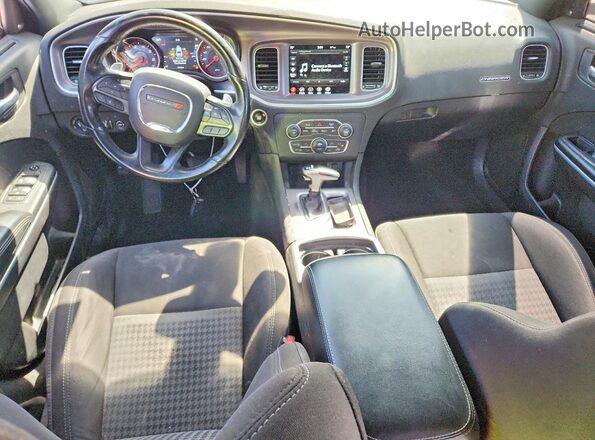 2C3CDXCT6MH517955 2021 DODGE CHARGER Silver Вид панелі приладів