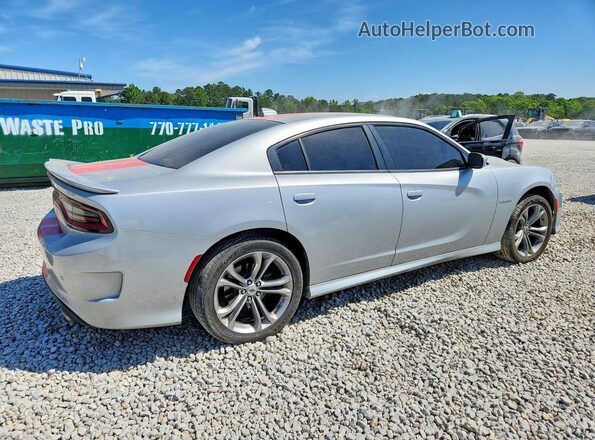 2C3CDXCT6MH517955 2021 DODGE CHARGER Silver Задня права чверть