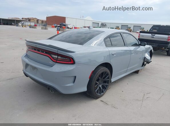 2C3CDXCT6NH168975 2022 DODGE CHARGER Серый Задняя правая четверть