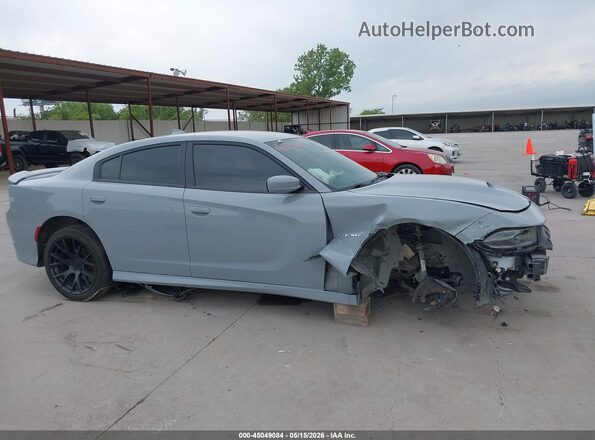 2C3CDXCT6NH168975 2022 DODGE CHARGER Серый Вид спереди